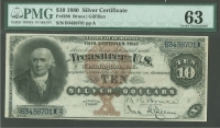 Fr.0288, 1880 $10 Silver Certificate, Choice CU, PMG-63